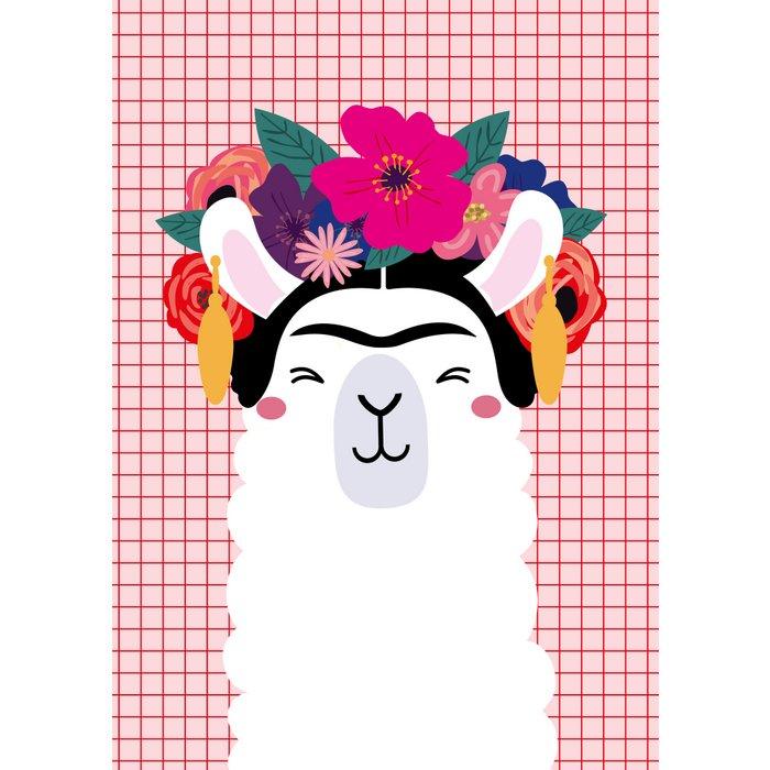 Frida Kahlo Llama