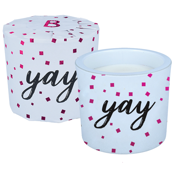 Yay - Wrapped Candle