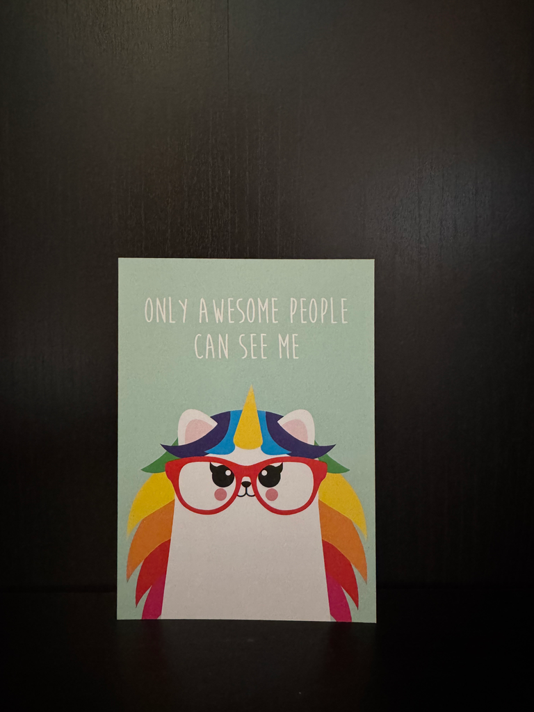 Only Awesome People Can See