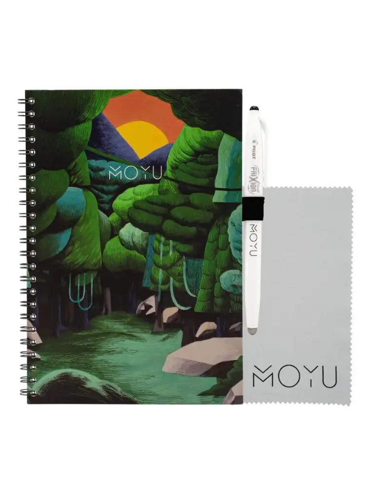 Ringband A5 Funky Forest Herschrijfbaar