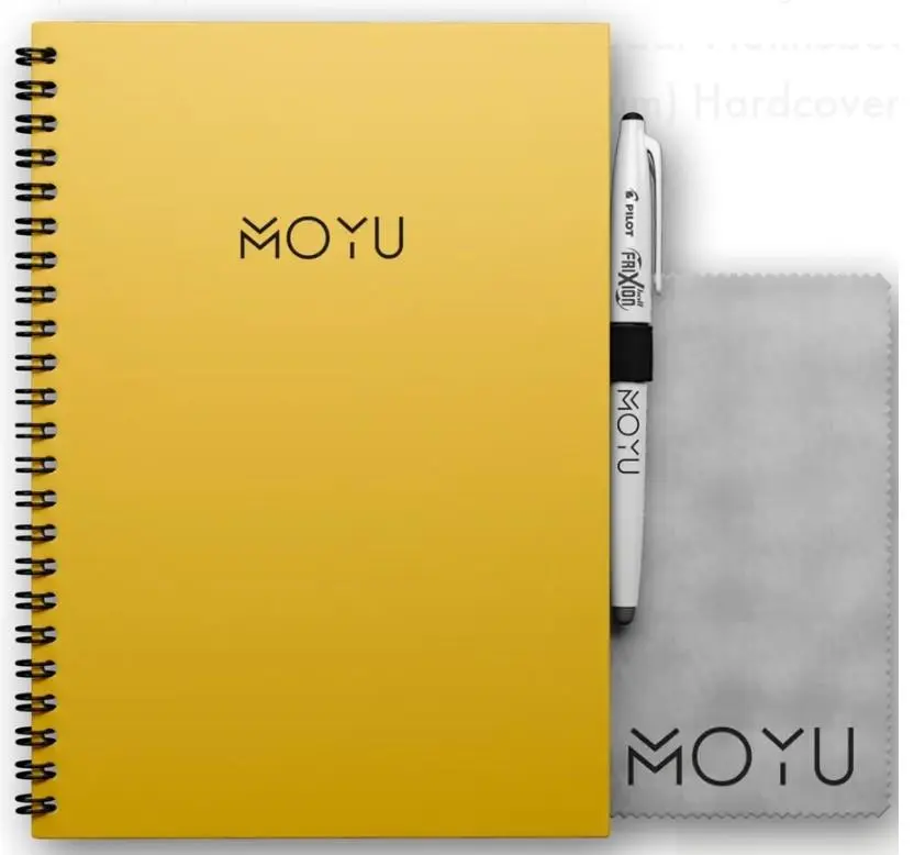 Ringband A5 Geel Herschrijfbaar