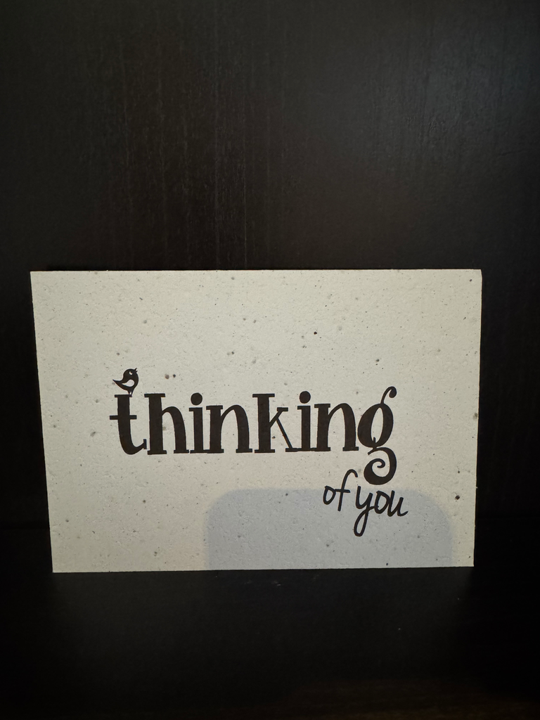 Thinking Of You - Plantbaar Kaartje