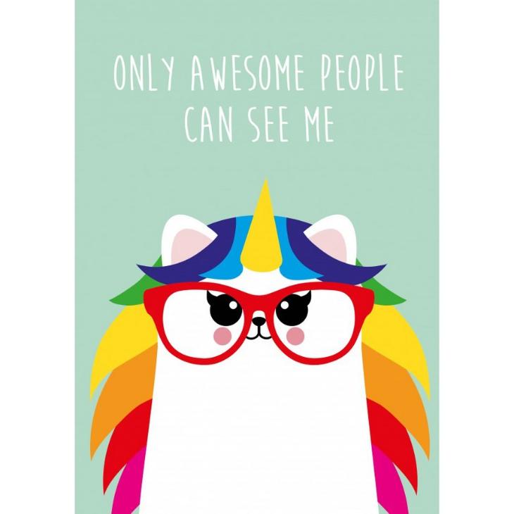 Only Awesome People Can See