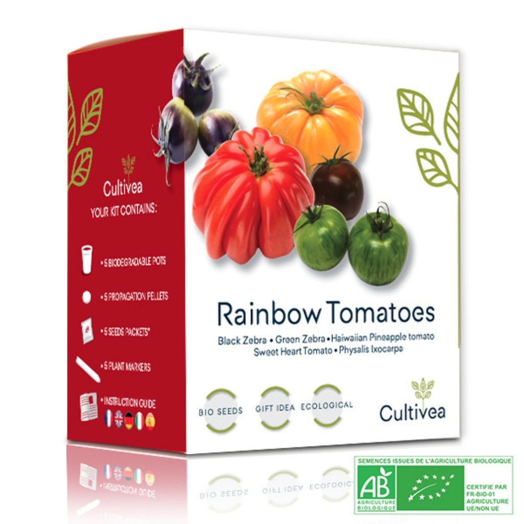 Rainbow Tomatoes - Grow Kit