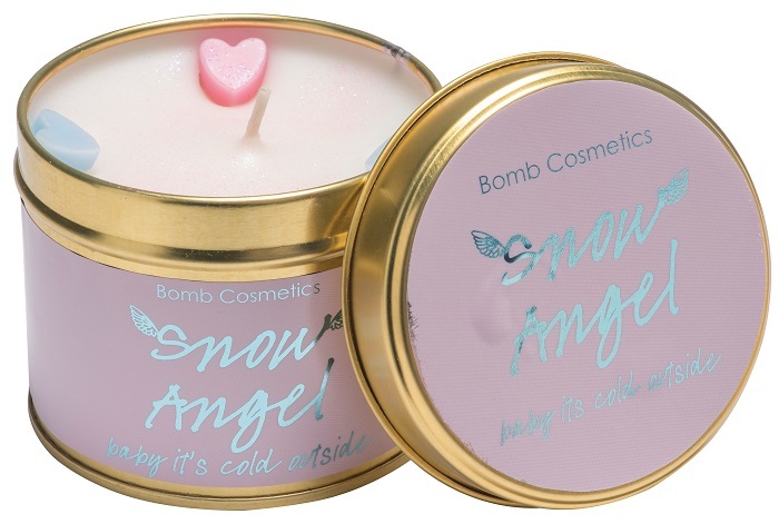 Snow Angel Tinned Candle