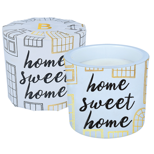 Home Sweet Home - Wrapped Candle