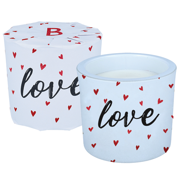 Love - Wrapped Candle