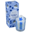 [BC] Blueberry Sundae Piped Candle