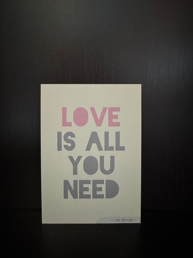 [SI] Love Is All You Need