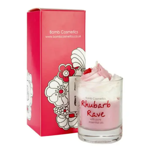 [BC] Rhubarb Rave Piped Candle