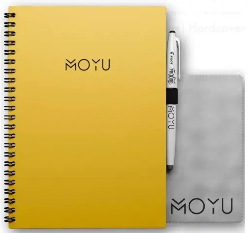 [MOY] Ringband A5 Geel Herschrijfbaar