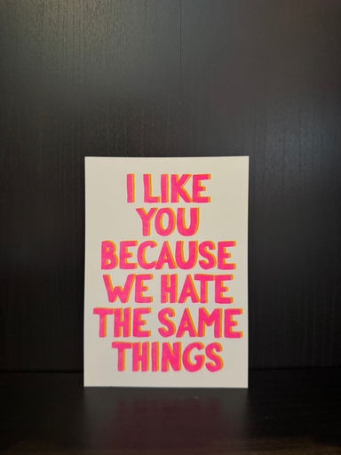 [SI] We Hate The Same