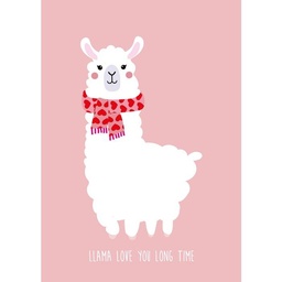 Llama Love You Long Time