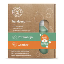 [GLC] Startkit Handzeep tabletten - Rozemarijn &amp; Gember