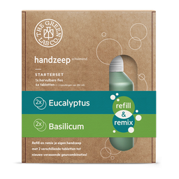 [GLC] Startkit Handzeep tabletten - Eucalyptus &amp; Basilicum
